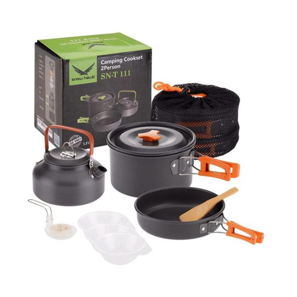 ست ظروف کوهنوردی اسنوهاوک مدل Snow Hawk SN-T111