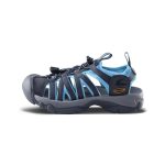 صندل طبیعتگردی جلو بسته زنانه اسنوهاک مدل روژین کد SH-31 رنگ آبی